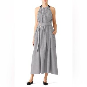 Tibi | Dresses | Tibi Long Silk Printed Halter Dress | Poshmark